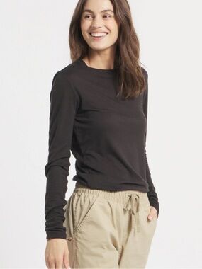 PAKA Womens Aire Long Sleeve Black size Large